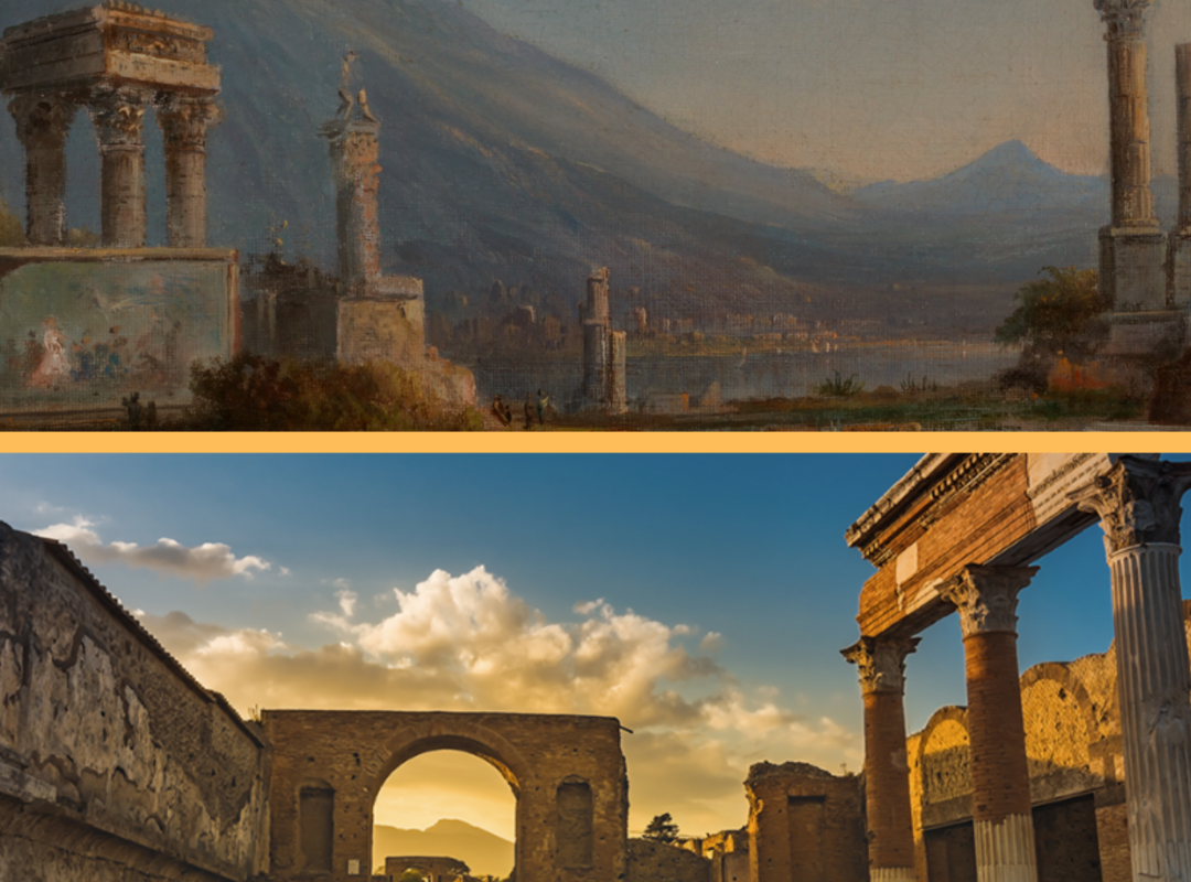 Rebuilding Pompei in a virtual tour