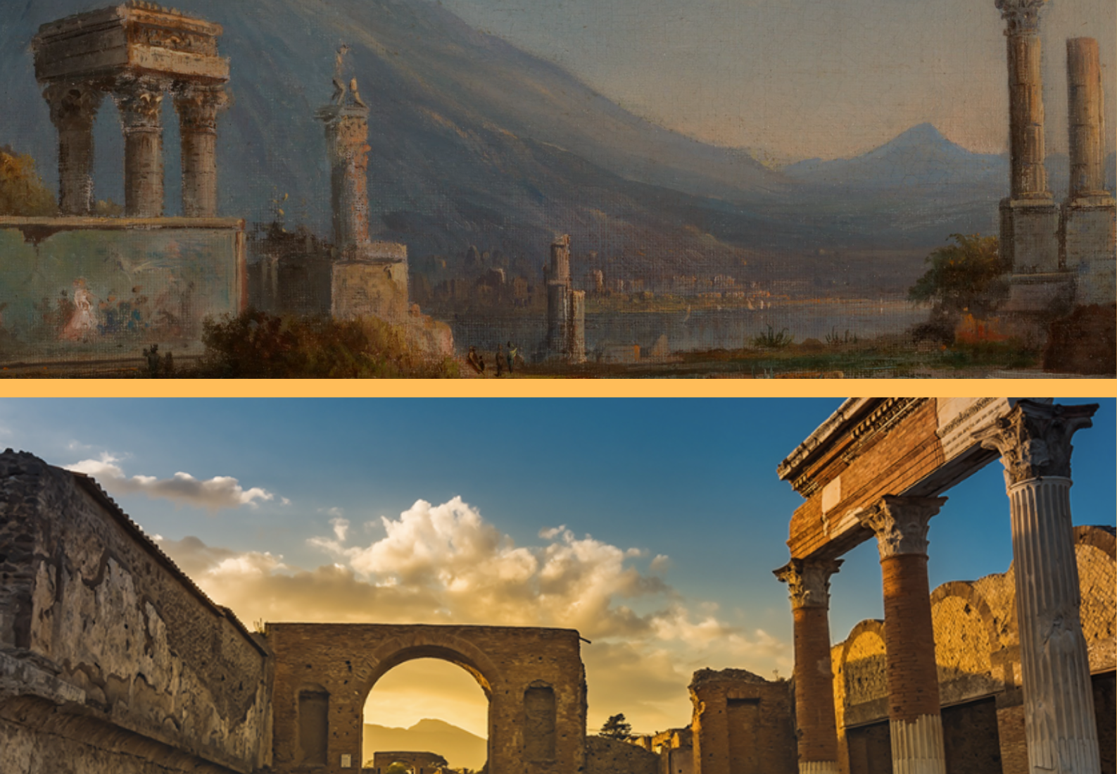 Rebuilding Pompei in a virtual tour